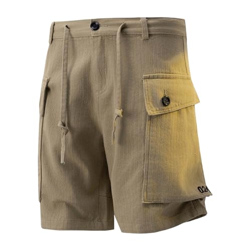 Short cargo pour homme respirant et multipoche pour le sport décontracté