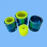 BrewJa 1 Set Engine Rubber Cap with Metal Starter Cone/Alu Head for RC Airplanes Parts Model Accessories (Color : 1set of Middle)