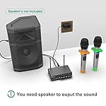 FIFINE UHF Dual Channel Wireless Handheld Microphone, Easy-to-use Karaoke Wireless Microphone System-K036 - Image 3