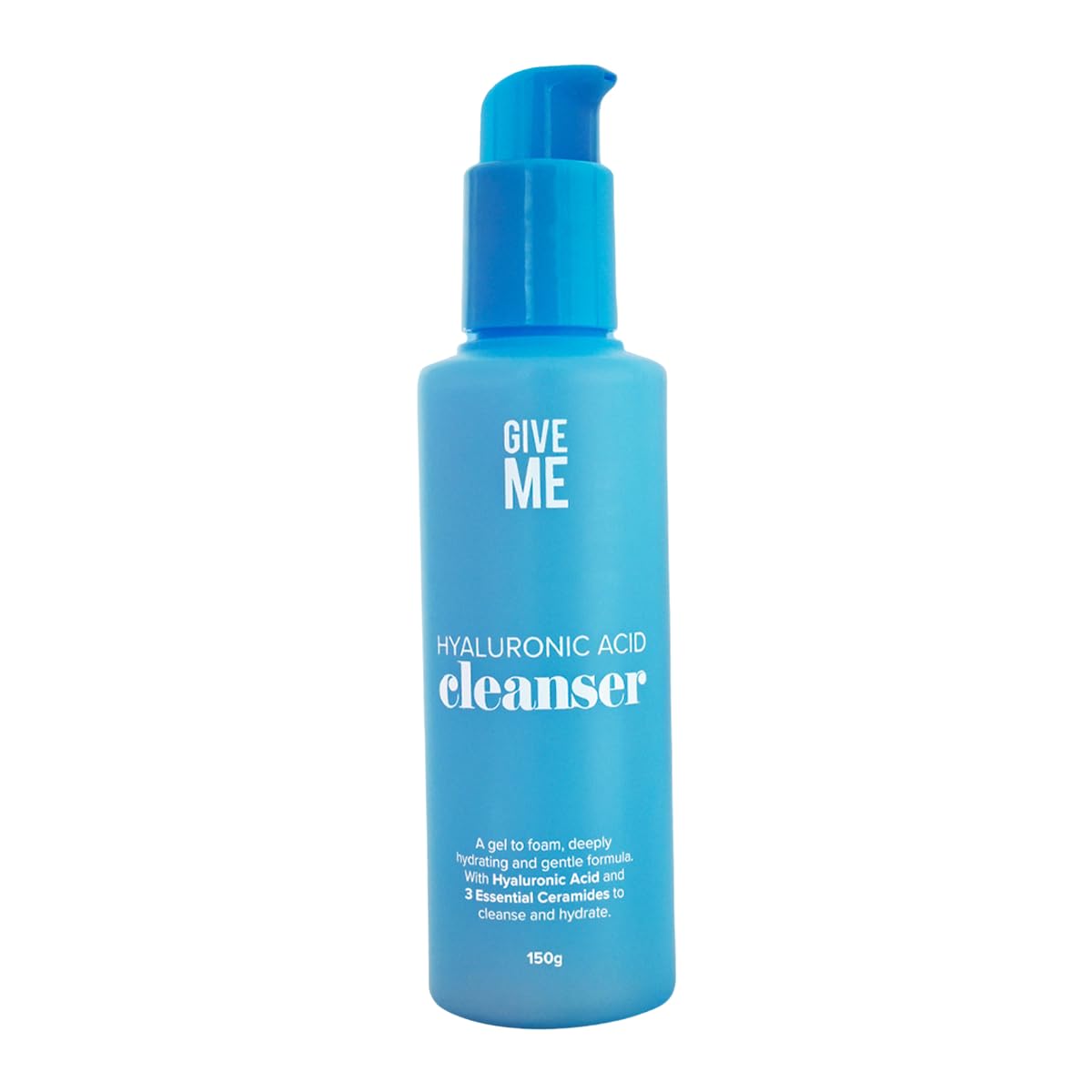 Give Me Cosmetics Hyaluronic Acid Cleanser, Deep Hydration, Moisture Retaining Face Wash