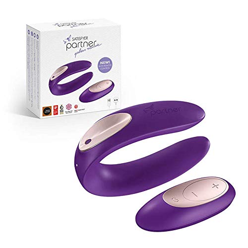 Vibrador Para Casais Recarregável Em Silicone Com Dois Motores 10 Modos De Vibrações Controle Remoto