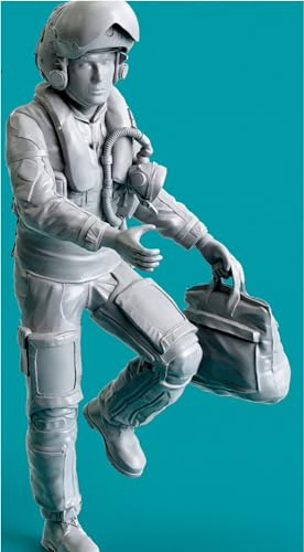 レスキット 1/32 F-35A 男性パイロット 乗機ポーズ タイプ1 3Dプリンター製キット RSKF32-0018のサムネイル