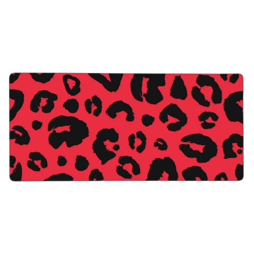 Tapis de souris grand format antidérapant 40 x 90 cm animaux