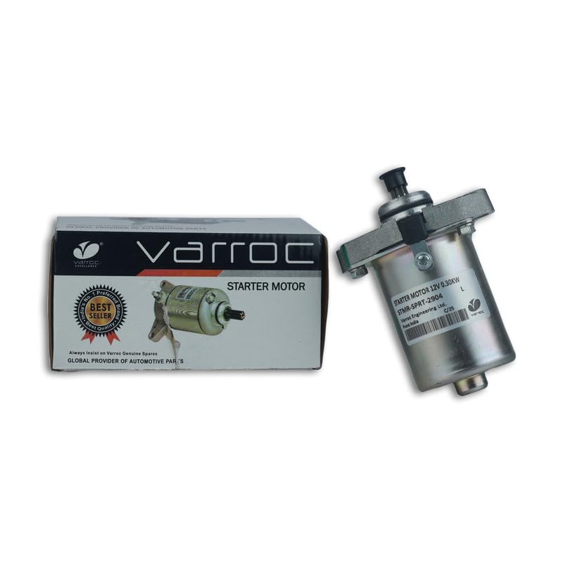 VARROC Starter Motor SPRT | Superior Starter Motor | Ideal for OEM Replacement | Durable Build | Resists Heat & Vibrations | Reduces Battery Stress-image-26