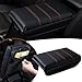 SwiftGaze PU Leather Center Console Cover for 2023 2024 2025 2026 CR-V, Soft Armrest Box Cover Relax Elbows Honda CRV 2023-2026 accessories(Orange, 3.5cm Thick)