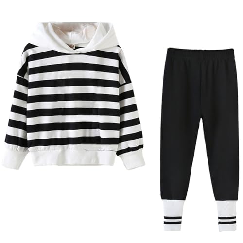 Pantalon et sweat à capuche amropi ensemble sport fille contre le froid