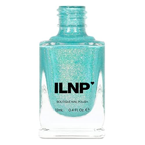 Image of ILNP Music Box - Rich Teal Blue Holographic Nail Polish