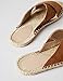 FIND Crossover Flat Espadrille Alpargata, Marrón (Tan), 41 EU