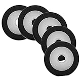 BUGUUYO Andruckrolle Audio Kassettenspieler 5 Stück Langlebige Riemenscheibe Gummibeschichtung Kompatibel Mit Radioband Und Videorekordern Ersatzteile Für Audiogeräte