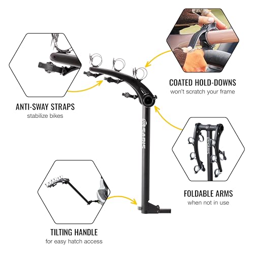 Saris Bones 3-Bike Hitch Rack