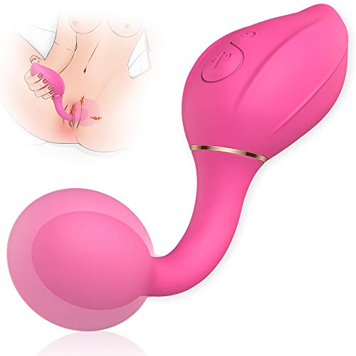 G Spot Vibrator Inflatable Massager, 2020 New Vibrators Sex Toy for Vaginal or Anal Orgasm Silicone Expand Stimulator, Fondlove 7 Frequency Rechargeable Wireless Vibrating Butt Plug for Women or Men