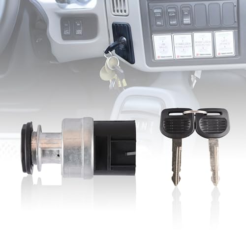 GrteRokky IHC/Navistar International Ignition Starter Switch with Key Compatible for International 11-TON, 4400, 7-TON Replaces 3545580C2 3545580C1 3545-580-C KG27057 4201104 by GrteRokky - Used condition - US$24.25