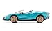 siku 1571, Lamborghini Sián Roadster, Spielzeug-Auto, Metall/Kunststoff, Türkis Metallic, Gummierte Reifen, Sportliche Felgen, Offenes Dach