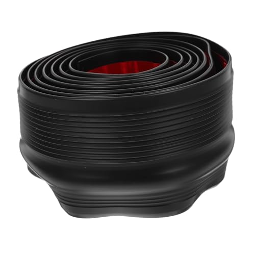 Cinta protección para escalones de exterior antideslizante y protector de esquinas negro PVC