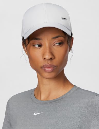 Image of Nike Unisex Adult Club Structured Metal Swoosh Cap Hat | Mens and Womens