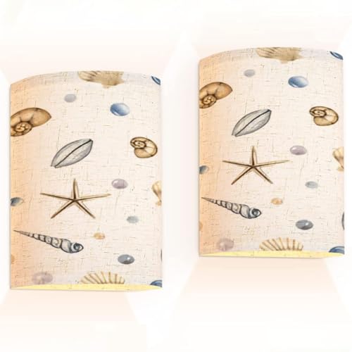 BAISTSAELER Wall Sconces Set of Two Battery Operated