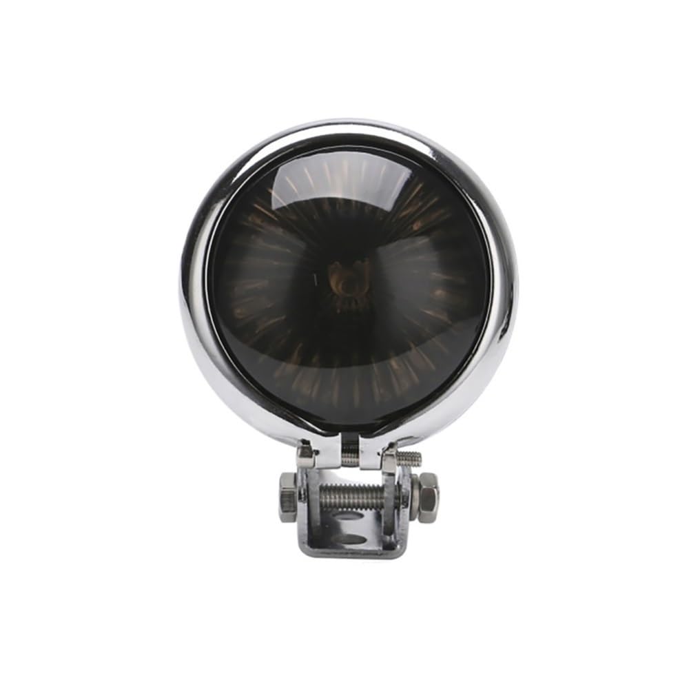 Feu signalisation rétro petit rond pour moto custom pièces modifiées Led - 8