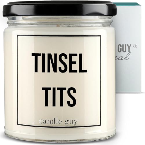 Bougie parfumée en cire de soja candle guy Tinsel Tits