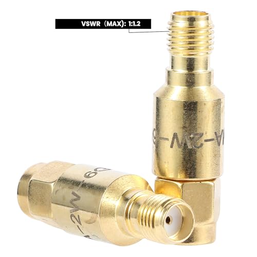 BECEN Atenuador SMA 6dB 2W DC-6GHz miniatura 5