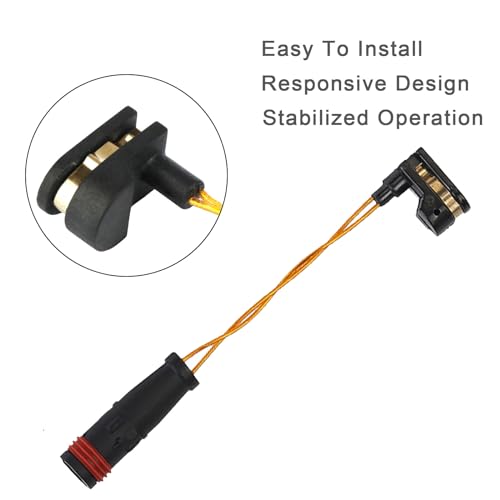 FTTYUHU Front and Rear Brake Pad Wear Sensor 1645401017 for Mercedes W164 W251 ML350 GL450 R350