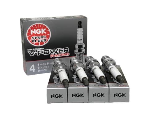 Bougie d'allumage NGK R5671A-9 (5238) en pack de 4 pièces pour moteur essence
