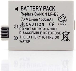 LP-E5 Battery for Canon EOS XS XSi T1i 450D 500D 1000D