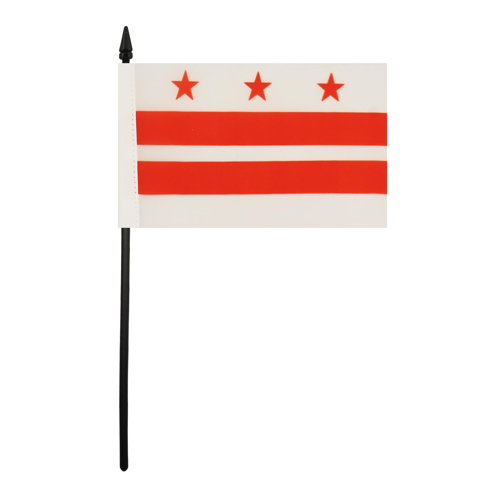 AZ FLAG Bandiera Da Tavolo Washington DC 15x10cm - Piccola Bandierina District of Columbia