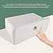 Diydeg Boat Glove Box, Water Resistants Standard Lightweight Lockable Boat Pontoon Yacht Storage Compartment, Locking Plastic Boat Storage with Double Cup Holder & Concealed Lock (White)
