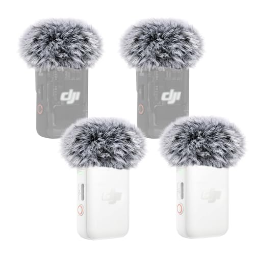 Coque de micro pour DJI MIC 2 YOUSHARES lot de 4 bonnettes anti-vent