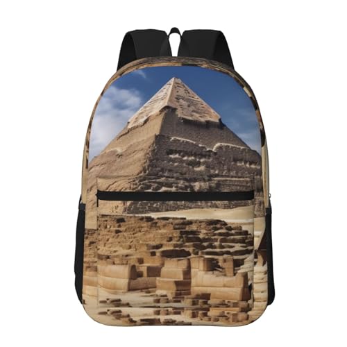 KTHSNSKL Egypt Pyramids Carry-On Backpack 15.6" Laptop