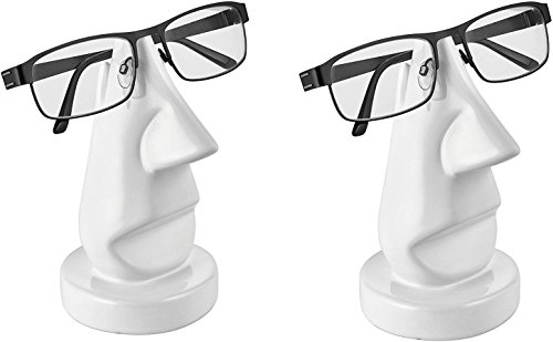 satis - Supporto per Occhiali, Naso, Set da 2