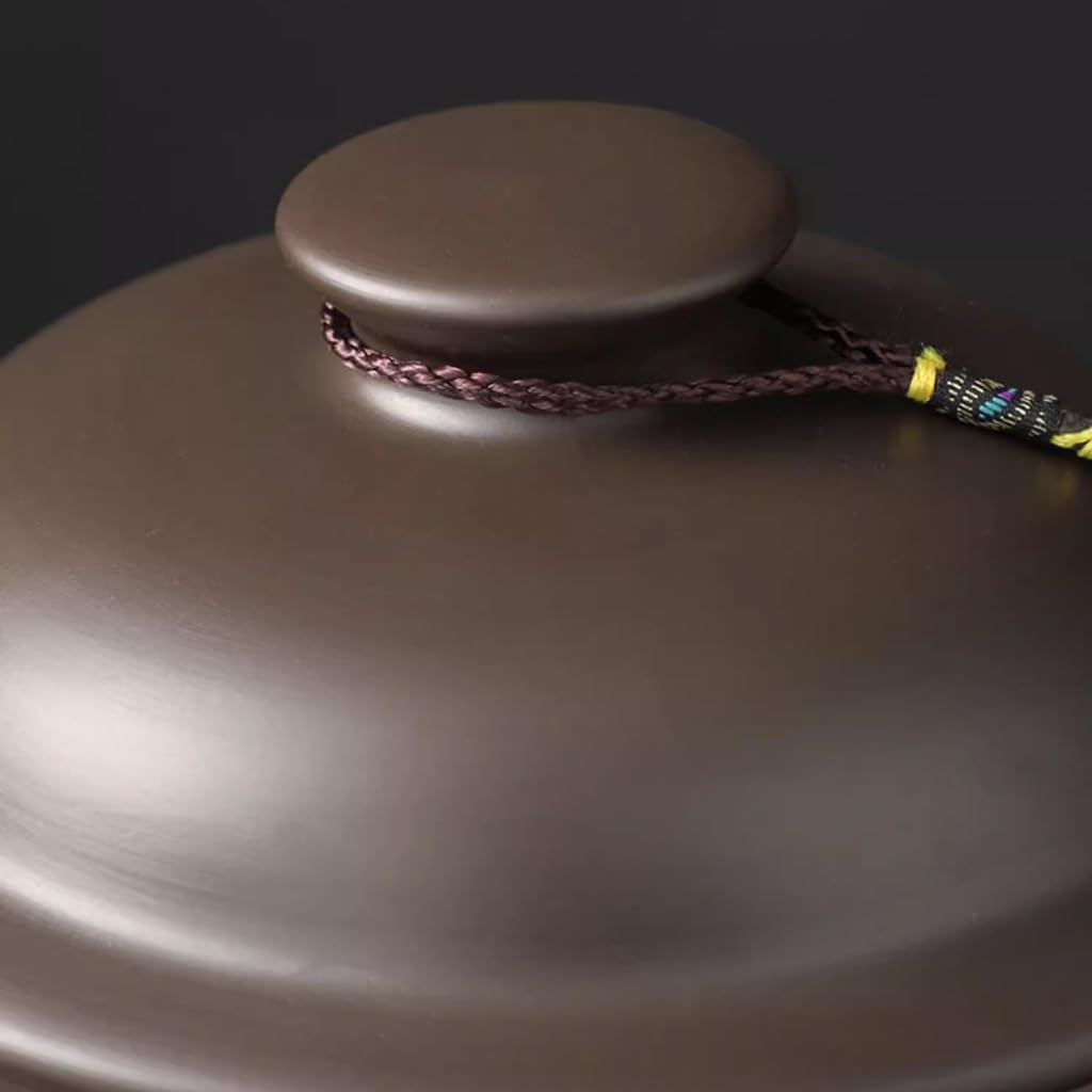 Organizator torebki herbata puszka duży fioletowy piasek cyny uszczelnione puszki do przechowywania białej herbaty Pu'er ceramiczne Retro uszczelnione cyny organizator herbaty pojemnik do