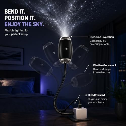Generic Starry Sky USB Projector Light for Car & Room - Image 5