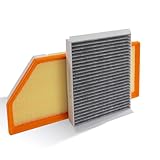 Engine and Cabin Air Filter Set for Mercedes Benz 3.0L L6-CLE450(2024-2025), CLS450, CLS 53 AMG