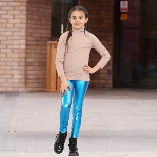 Pantalones para niña texturizados con baño de plata brillante y diseño metalizado cerise 3-4 años 7