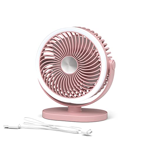 Ventilador para acampar con luz LED para tienda de campaña colgante y terraza