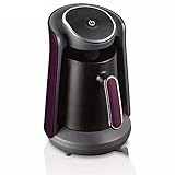 xinxinchaoshi Espressomaschine/Kaffeemaschine Automatisch zur Herstellung von Latte Cappuccino Americano Multicolor für Büroküche Haushaltsgeräte Espresso-Automat (Color : Purple, Plug Type : AU)