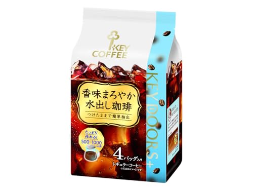 KEY DOORS+ 香味まろやか 水出し珈琲(4袋入り×6パック)