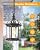 VIANIS Large Outdoor Pendant Light Fixture & Black Dusk to Dawn Outdoor Post Lighting with 3-Head