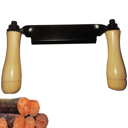 LOSOO Dessinez Un Rasage | Couteau à tirage Droit 8 po Outil Rasage à tirage Droit incurvé | Outil Rasage incurvé et sûr pour l'outil Travail du Bois