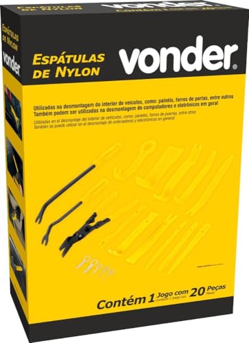 Espatulas De Nylon Jg C/20pcs P/Autom Vonder