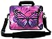 AUPET 11 11.6 12 12.5 12.9 13-13.3 inch Neoprene Laptop Sleeve Bag Carrying Messenger Bag with Outside Handle and Adjustable Shoulder Strap & External Side Pocket, for ASUS/HP/DELL/Acer