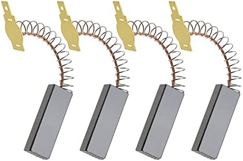 Replacement Carbon Brushes For Water Vacuum Cleaner Motors - 6.3x11x32mm With Spring