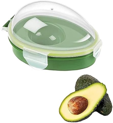 Green Avocado Shape Storage Keeper