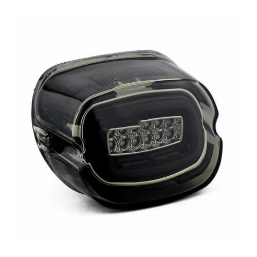 Feu arrière LED clignotant pour Fat Boy et Night Train optique fumée moto custom