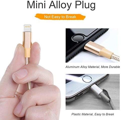 USB Type C Cable, RKINC USB C Cable 5 Pack (3/3/6/6/10FT) Nylon Braided Cord USB Type A to C Fast Charger for Samsung Galaxy S9,S9 Plus, Note 8,S8,LG V30 V20 G6 G5,Google Pixel,Nexus 6P 5X,Moto Z Z2