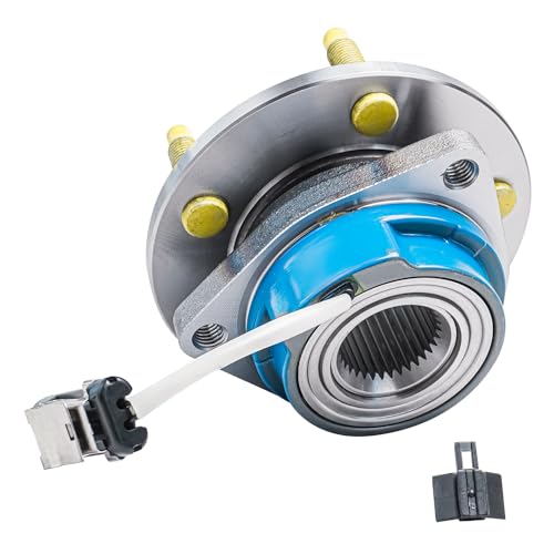 Image of Detroit Axle - 2pc AWD Rear Wheel Bearing Hubs for 2005 Chevy Uplander Buick Terraza Pontiac Montana Saturn Relay, Wheel Bearing and Hubs Assembly Replacement