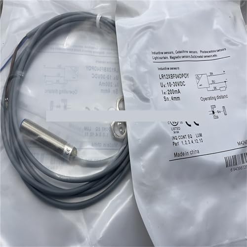 Sensor LR08BF02DLOY para detección de metales en maquinaria industrial compacta 5