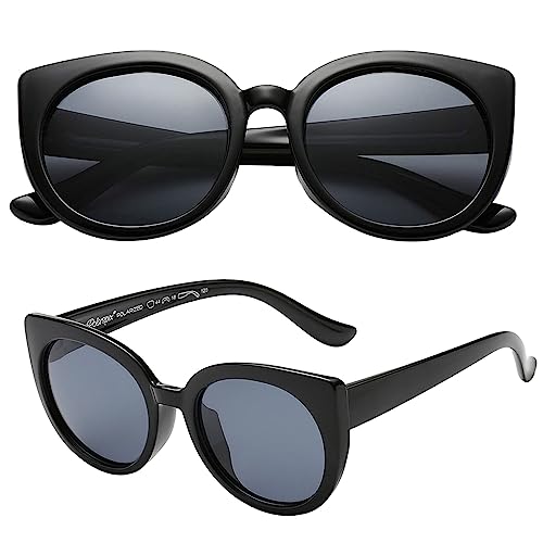 PolarSpex Girls Sunglasses-Polarized Toddler Cat Eye Sunglasses-Unbreakable & Fashionable Kids Sunglasses for Girls Age 2-8