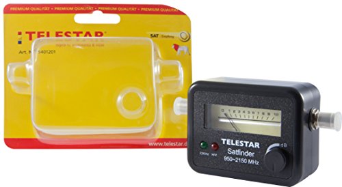 TELESTAR Satfinder avec LED et câble outil de réglage satellite pour parabole